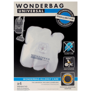 CONJ. 4 WONDERBAGS ENDURA UNIV. ANT. BACT. ROWENTA – WB484720