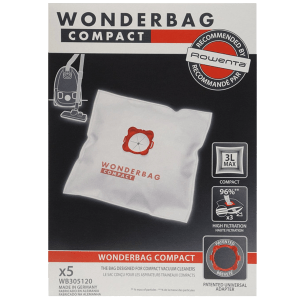 CONJ. 5 WONDERBAGS COMPACT UNIV. ANT. BACT. ROWENTA – WB305120