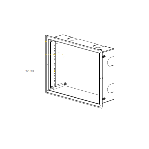 KIT PERFIS 6U + ACESSÓRIOS ATI 3PLAY 15″ – TEKA