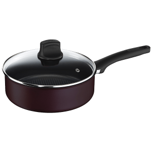 FRIGIDEIRA TEFAL SALTEAR TITANIUM SIGNATURE IND. 26cm + T. VIDRO – C6873302