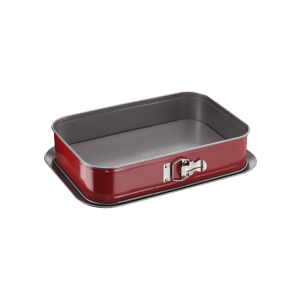 FORMA RETANGULAR C/ FUNDO AMOVÍVEL TEFAL DELIBAKE 36X24CM – J1640514