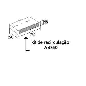 KIT RECIRCULAÇÃO CATA – ZÓCALO AS750