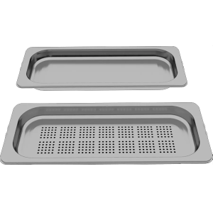 CONJUNTO 2 TABULEIROS P/ COZINHAR A VAPOR BOSCH – HEZ66D52 –