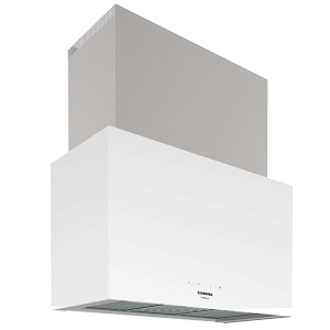 CHAMINÉ NODOR – CUBO GLASS ECO 90 WH