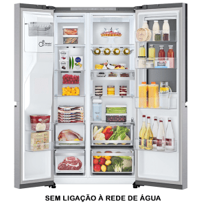 FRIGORÍFICO SIDE BY SIDE LG – GSXE 91 MBAD